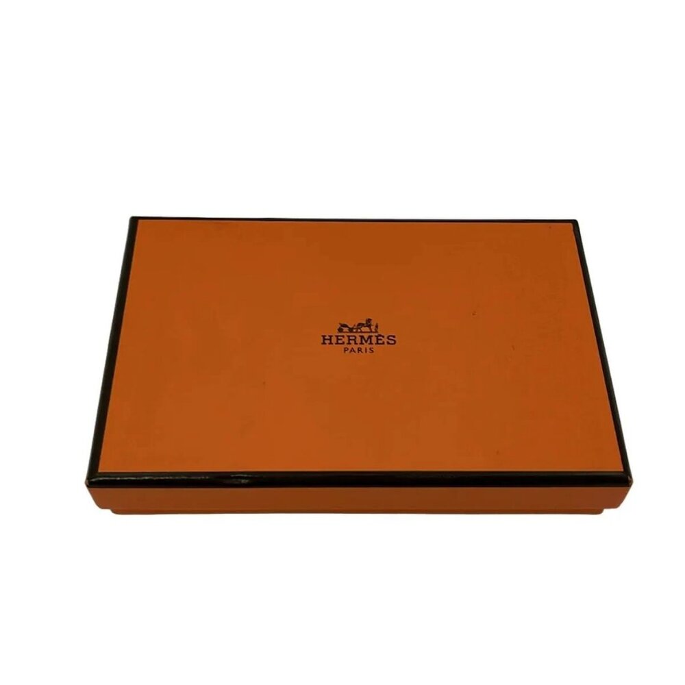 HERMES Calvi Duo JOHN MILTON Veau Epsom W Coin Case - Picture 11 of 11